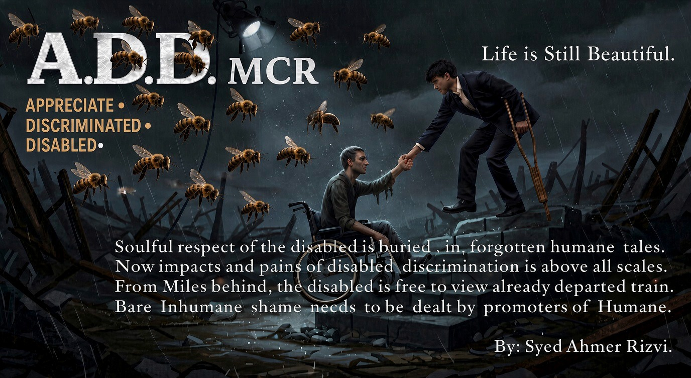 A.D.D. MCR - Appreciate Discriminated Disabled. Life is Still Beautiful.